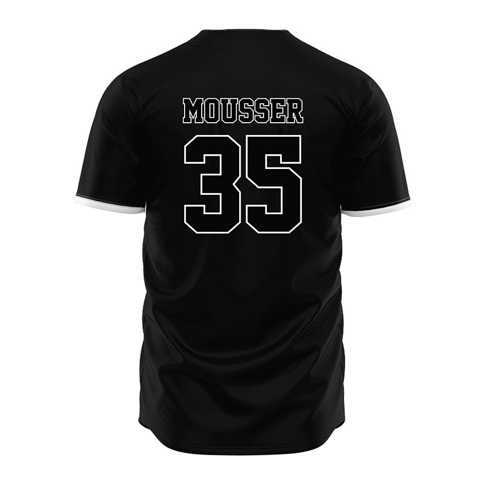 Arizona State - NCAA Baseball : Max Mousser - Black Jersey-1