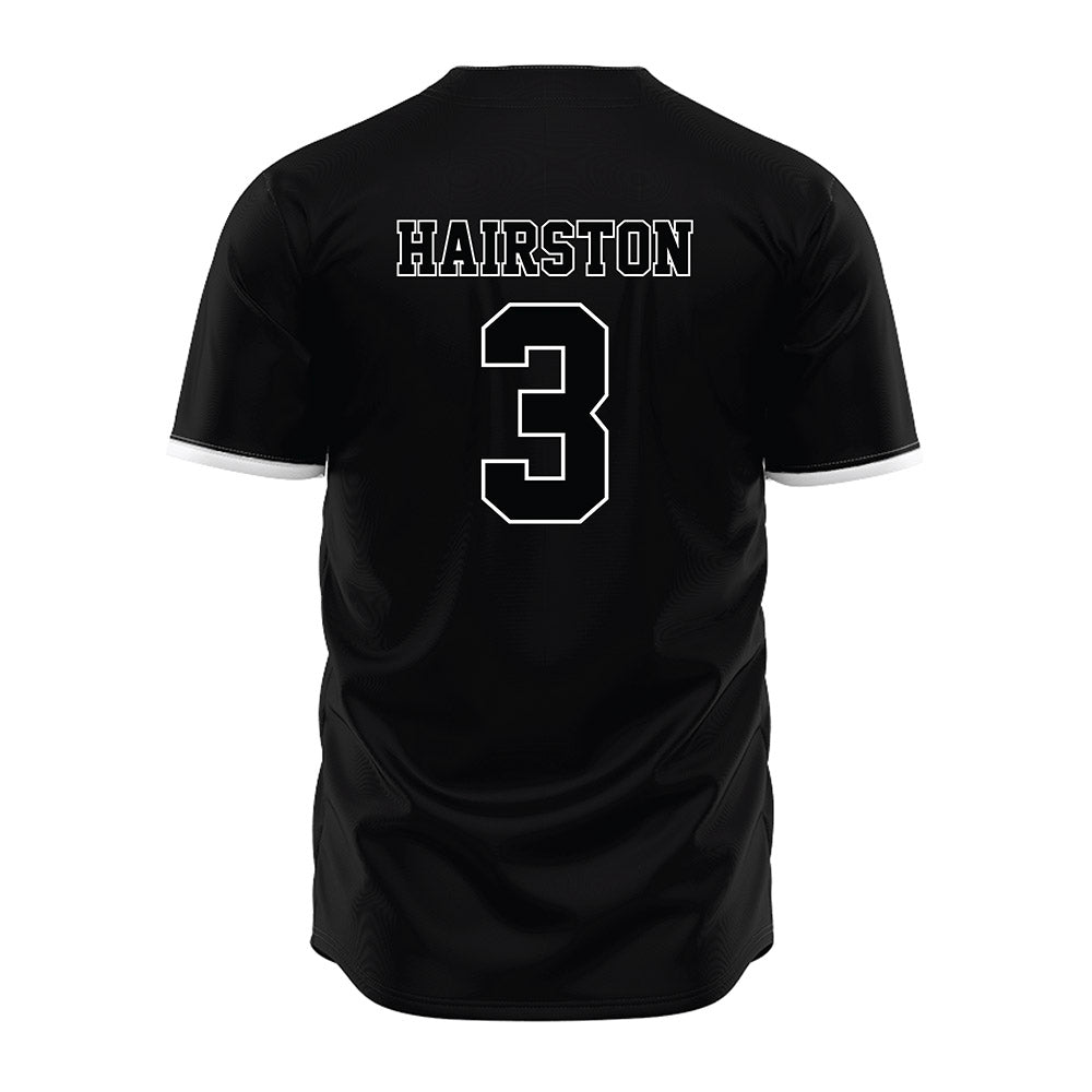 Arizona State - NCAA Baseball : Landon Hairston - Black Jersey-1