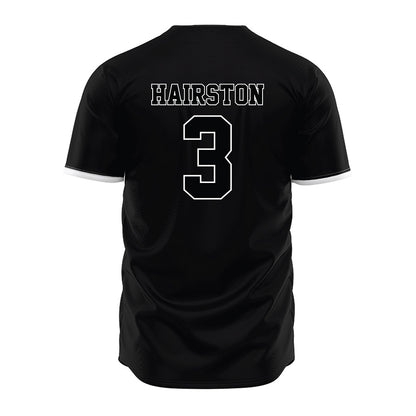 Arizona State - NCAA Baseball : Landon Hairston - Black Jersey-1