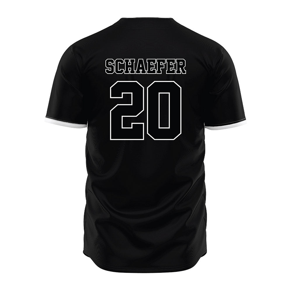 Arizona State - NCAA Baseball : Derek Schaefer - Black Jersey-1