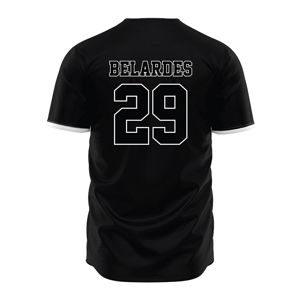 Arizona State - NCAA Baseball : Alec Belardes - Black Jersey