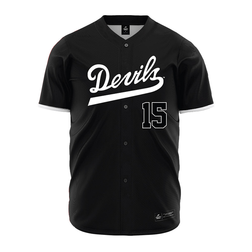 Arizona State - NCAA Baseball : Lucas Kelly - Black Jersey-0