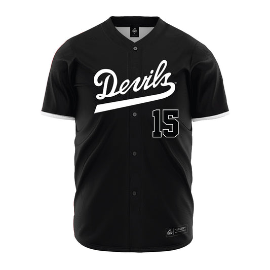 Arizona State - NCAA Baseball : Lucas Kelly - Black Jersey-0