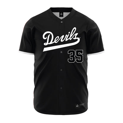 Arizona State - NCAA Baseball : Max Mousser - Black Jersey-0