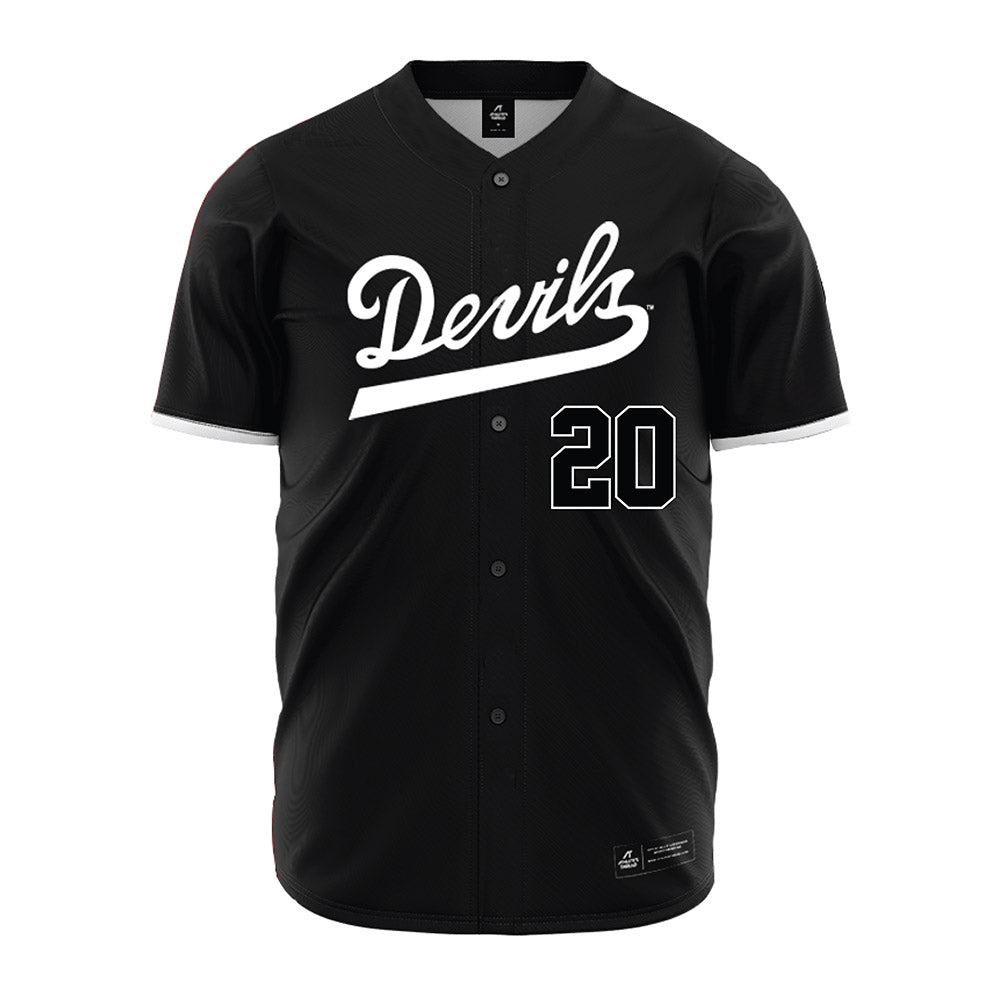 Arizona State - NCAA Baseball : Derek Schaefer - Black Jersey-0