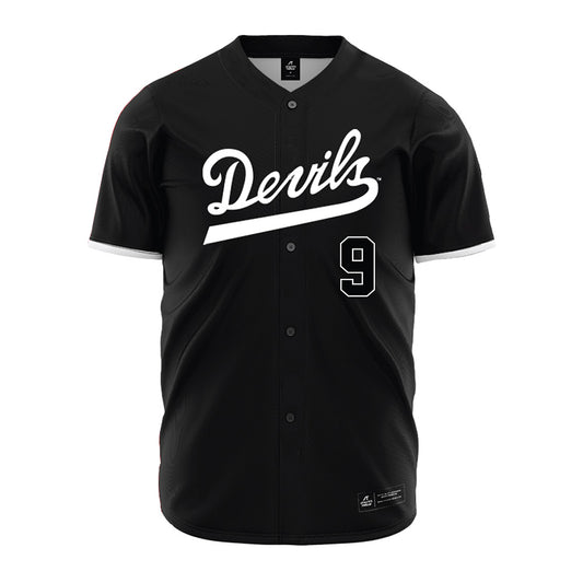 Arizona State - NCAA Baseball : Brody Briggs - Black Jersey-0