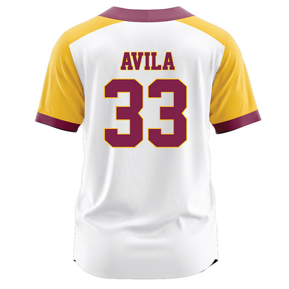 Arizona State - NCAA Softball : Yazzy Avila - White Jersey-1