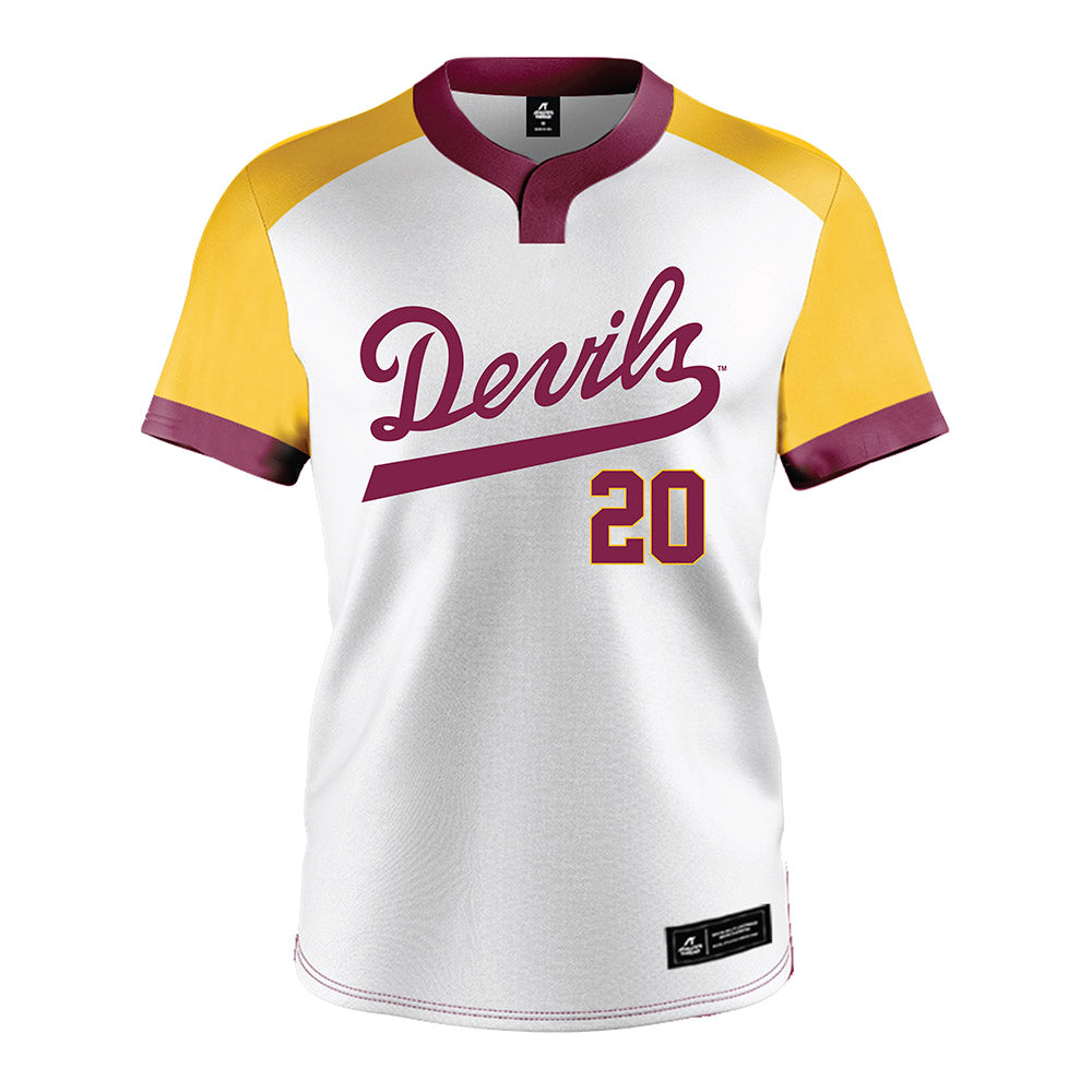 Arizona State - NCAA Softball : Takya Davis - White Jersey