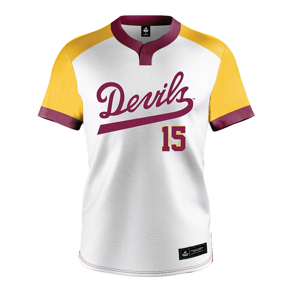 Arizona State - NCAA Softball : Julianne Tipton - White Jersey-0