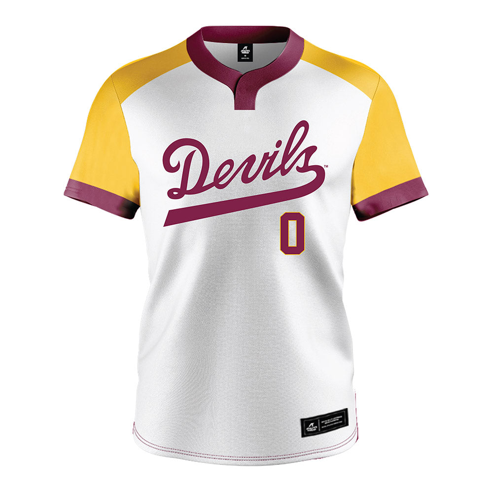 Arizona State - NCAA Softball : Nehanda Lewis - White Jersey-0