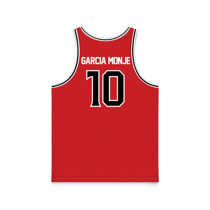 Davidson - NCAA Women's Basketball : Ines Garcia Monje - Red Basketball Jersey-1