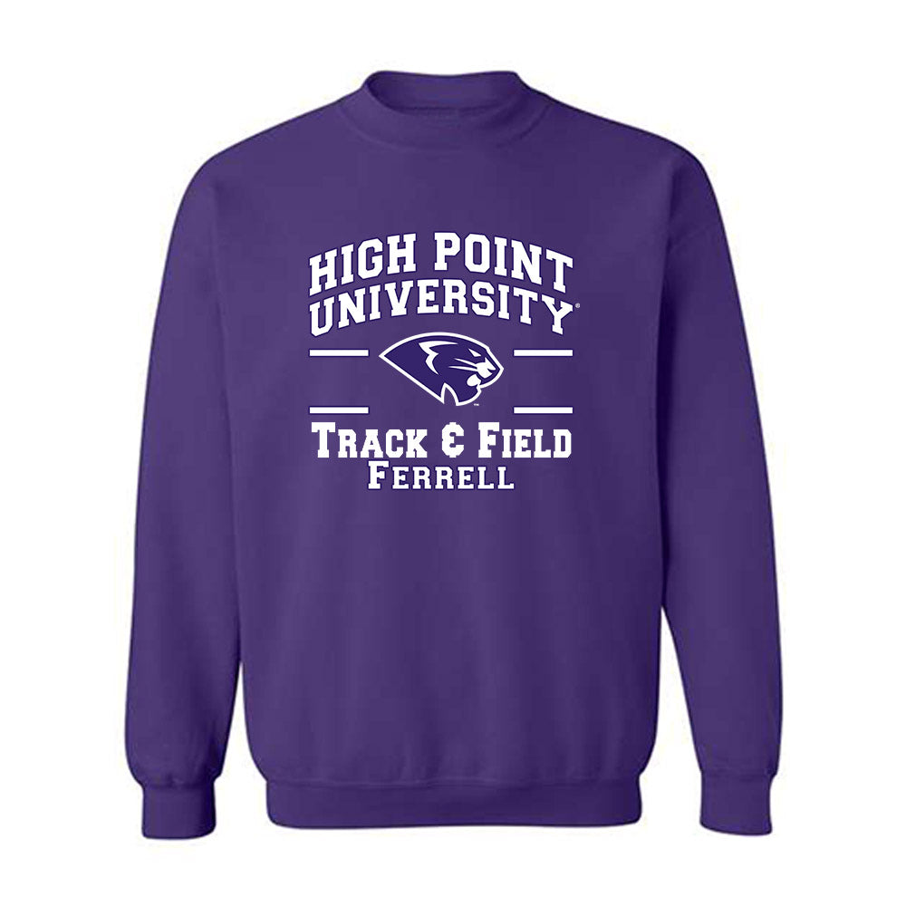 High Point - NCAA Women's Track & Field : Makayla Ferrell - Classic Fashion Shersey Crewneck Sweatshirt-0