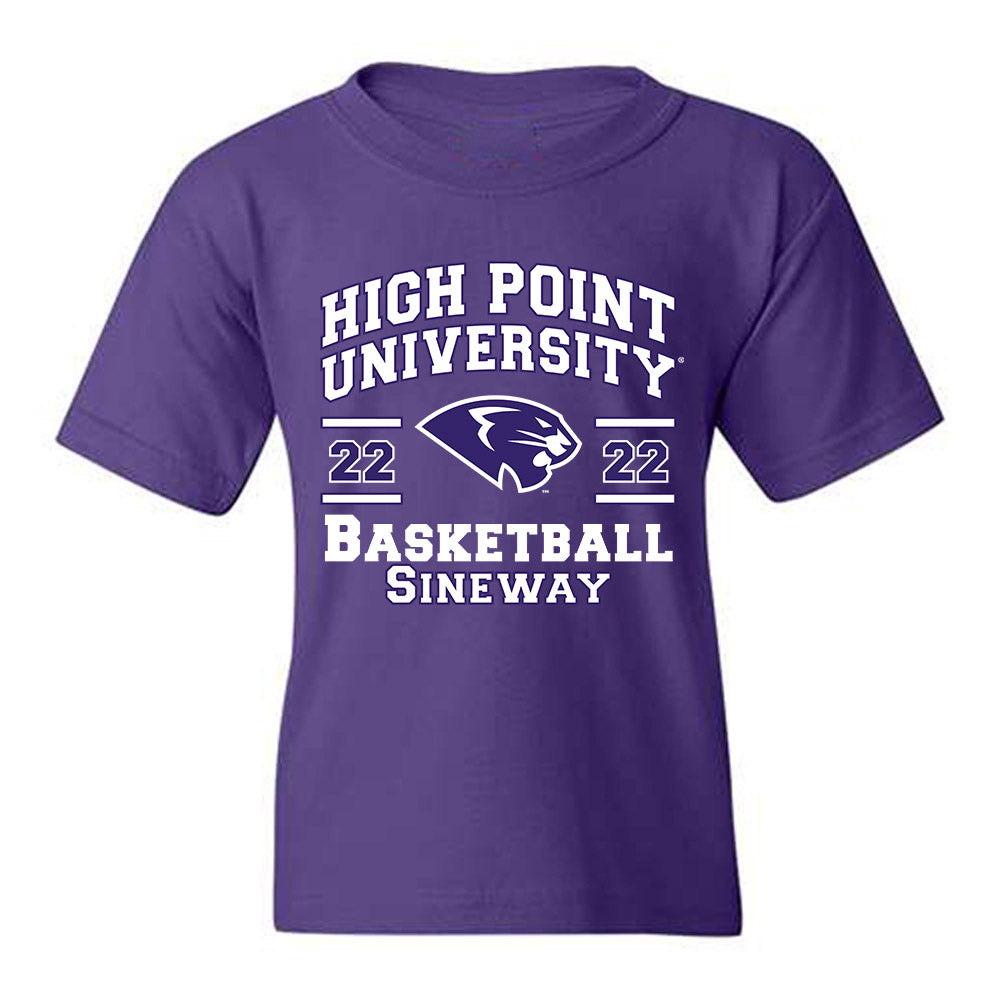High Point - NCAA Men's Basketball : Andrew Sineway - Classic Fashion Shersey Youth T-Shirt-0