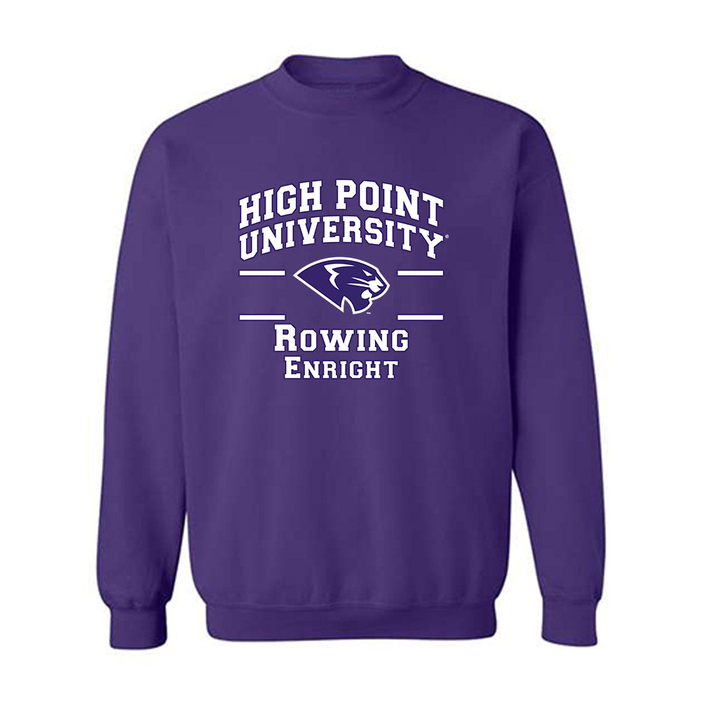 High Point - NCAA Women's Rowing : Caitlin Enright - Classic Fashion Shersey Crewneck Sweatshirt-0