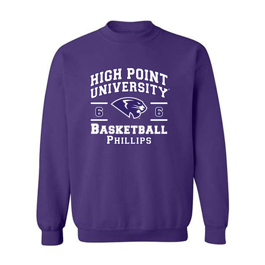 High Point - NCAA Women's Basketball : Dakota Phillips - Classic Fashion Shersey Crewneck Sweatshirt-0