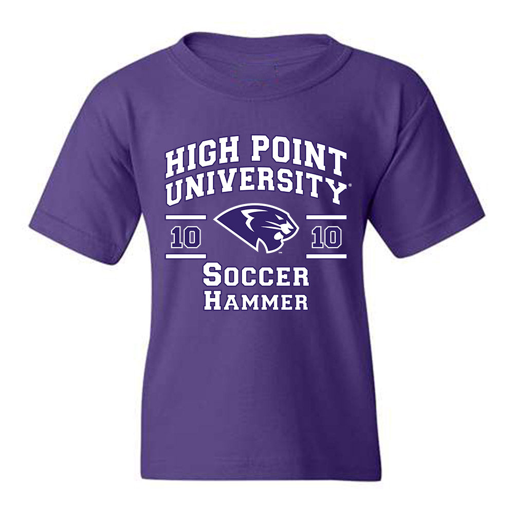 High Point - NCAA Women's Soccer : Ellie Hammer - Youth T-Shirt Classic Fashion Shersey