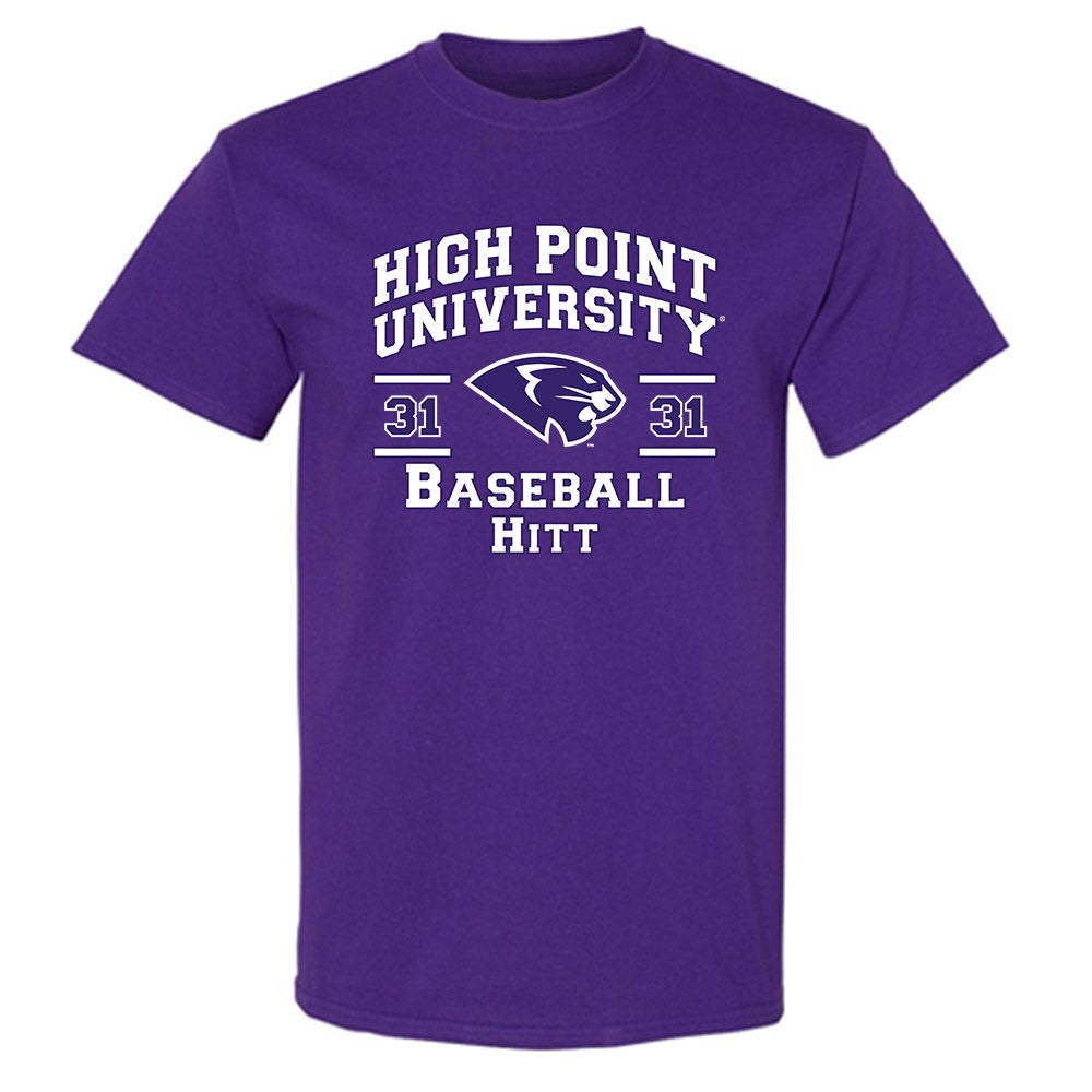 High Point - NCAA Baseball : Dalton Hitt - Classic Fashion Shersey T-Shirt-0