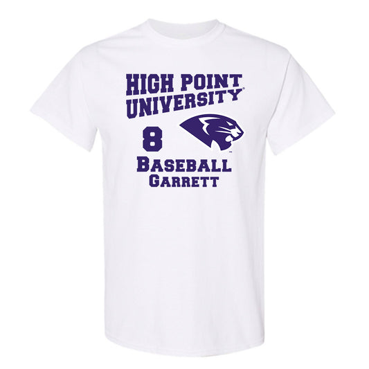 High Point - NCAA Baseball : Bryan Garrett - T-Shirt-0