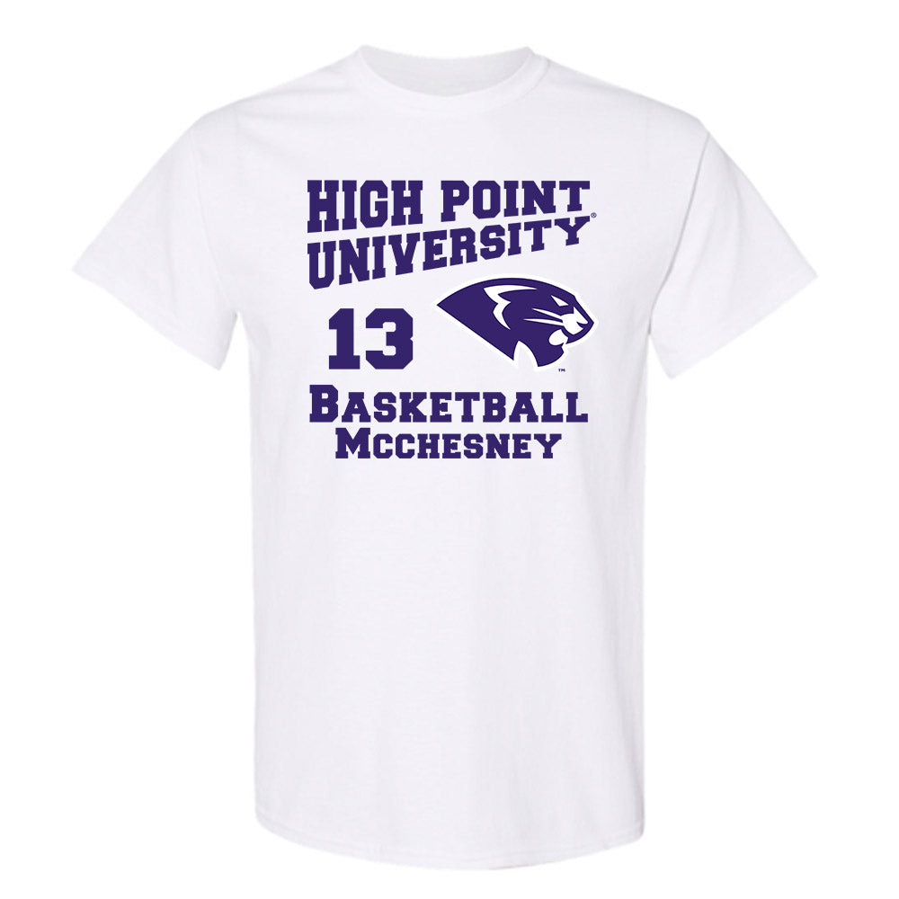 High Point - NCAA Men's Basketball : Liam Mcchesney - T-Shirt-0