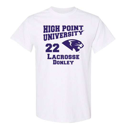 High Point - NCAA Women's Lacrosse : Jaidyn Donley - T-Shirt-0