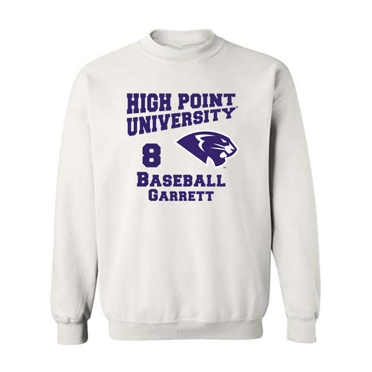 High Point - NCAA Baseball : Bryan Garrett - Crewneck Sweatshirt-0