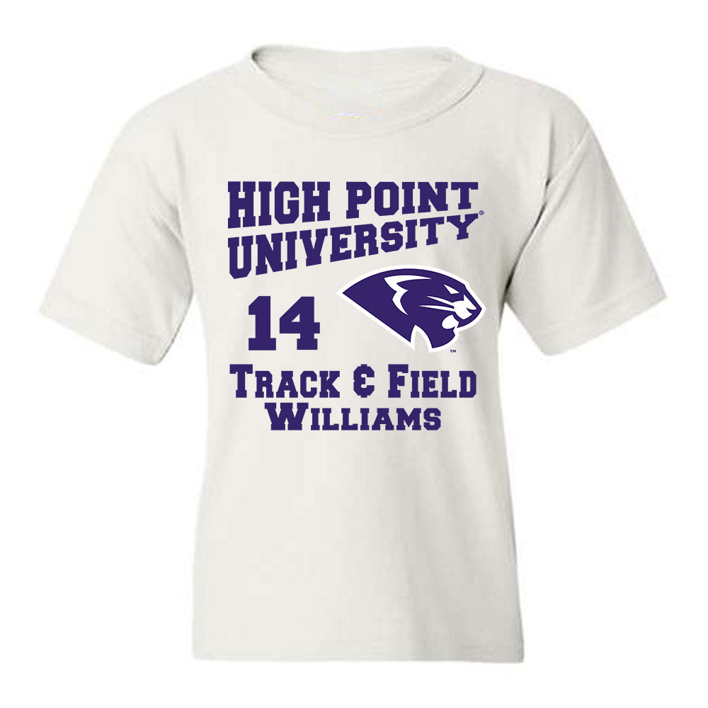 High Point - NCAA Men's Track & Field : Camerin Williams - Youth T-Shirt-0