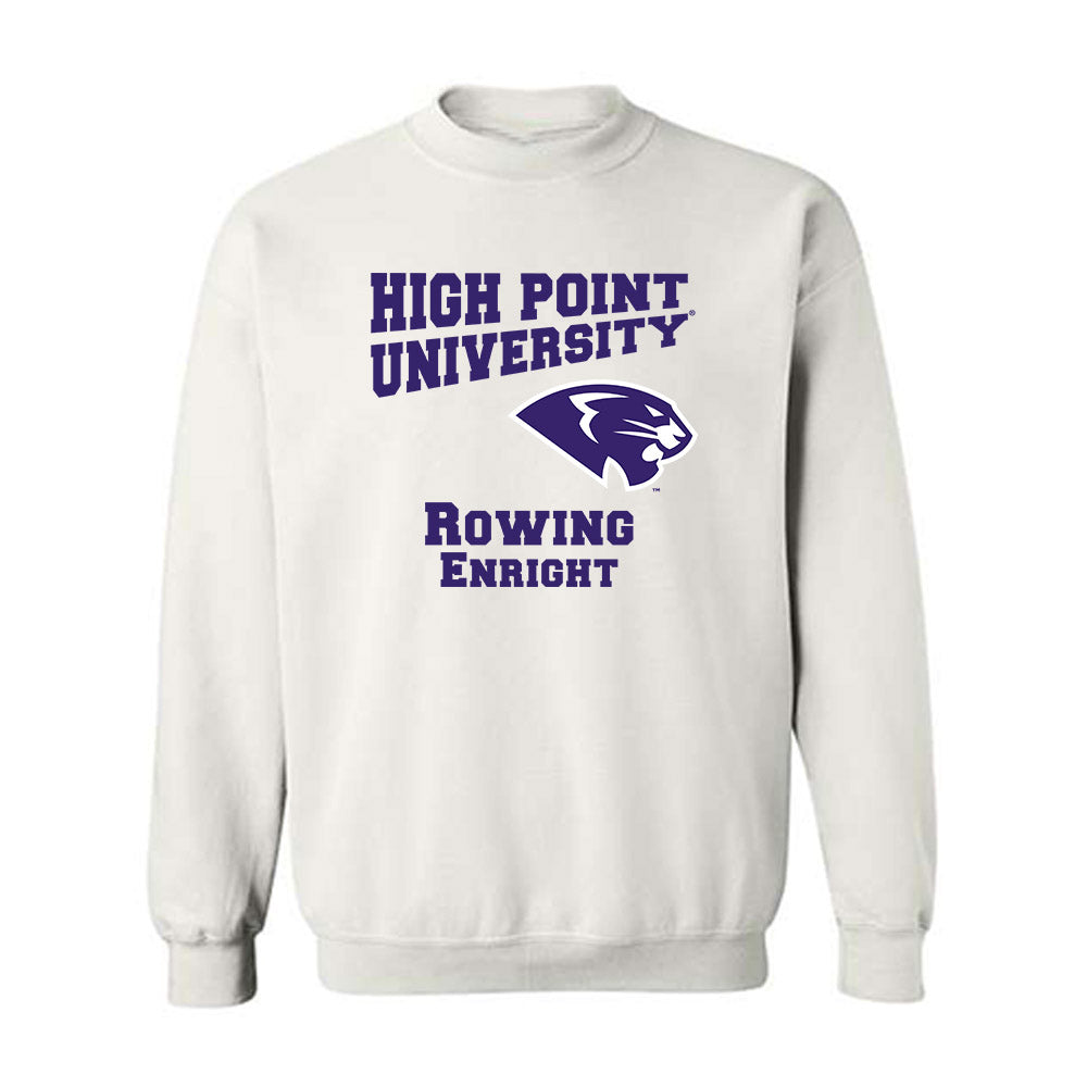 High Point - NCAA Women's Rowing : Caitlin Enright - Crewneck Sweatshirt-0