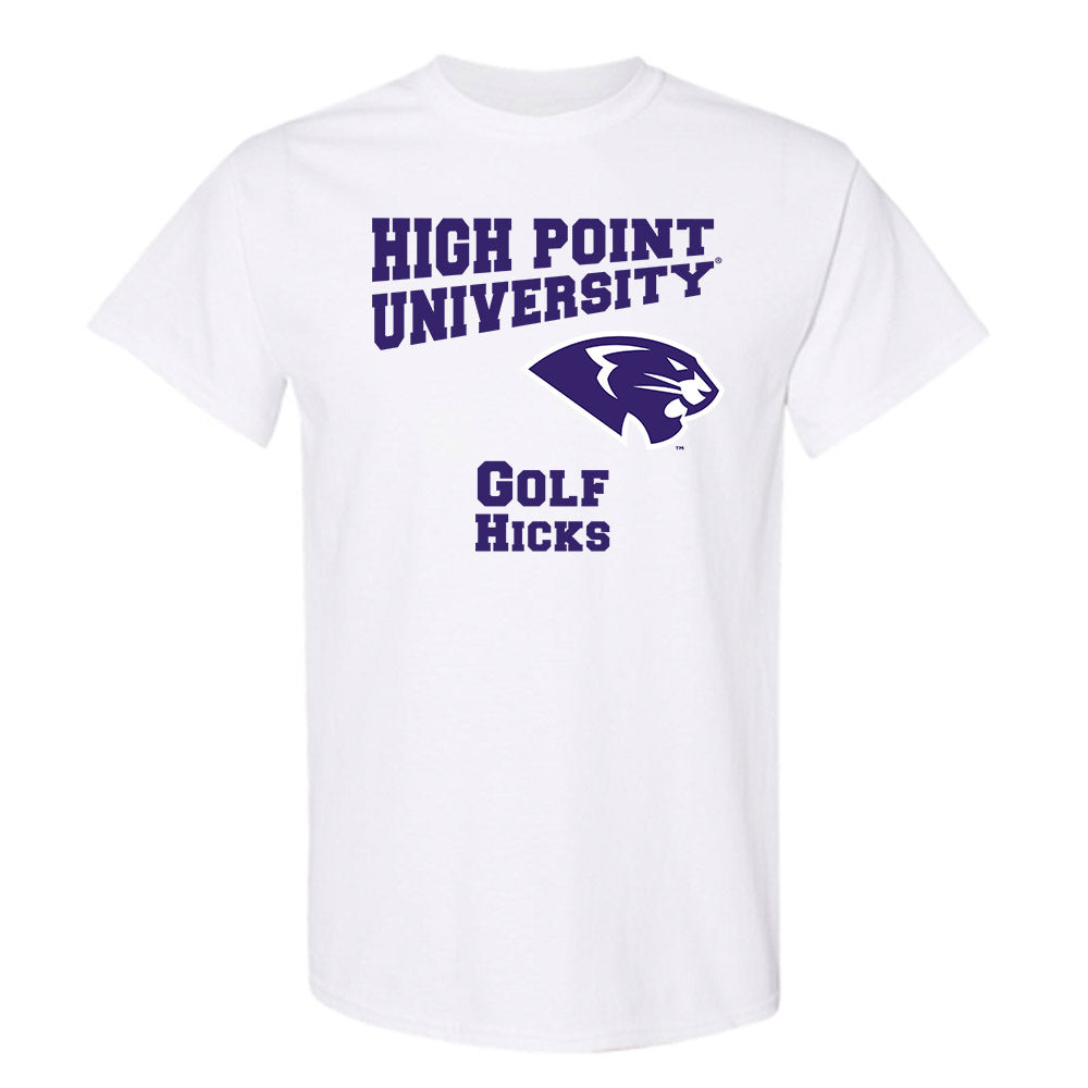High Point - NCAA Men's Golf : Will Hicks - T-Shirt-0