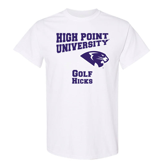 High Point - NCAA Men's Golf : Will Hicks - T-Shirt-0