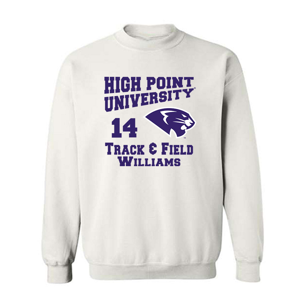 High Point - NCAA Men's Track & Field : Camerin Williams - Crewneck Sweatshirt-0