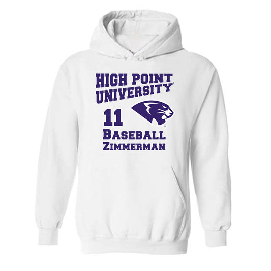 High Point - NCAA Baseball : Noah Zimmerman - Hooded Sweatshirt-0