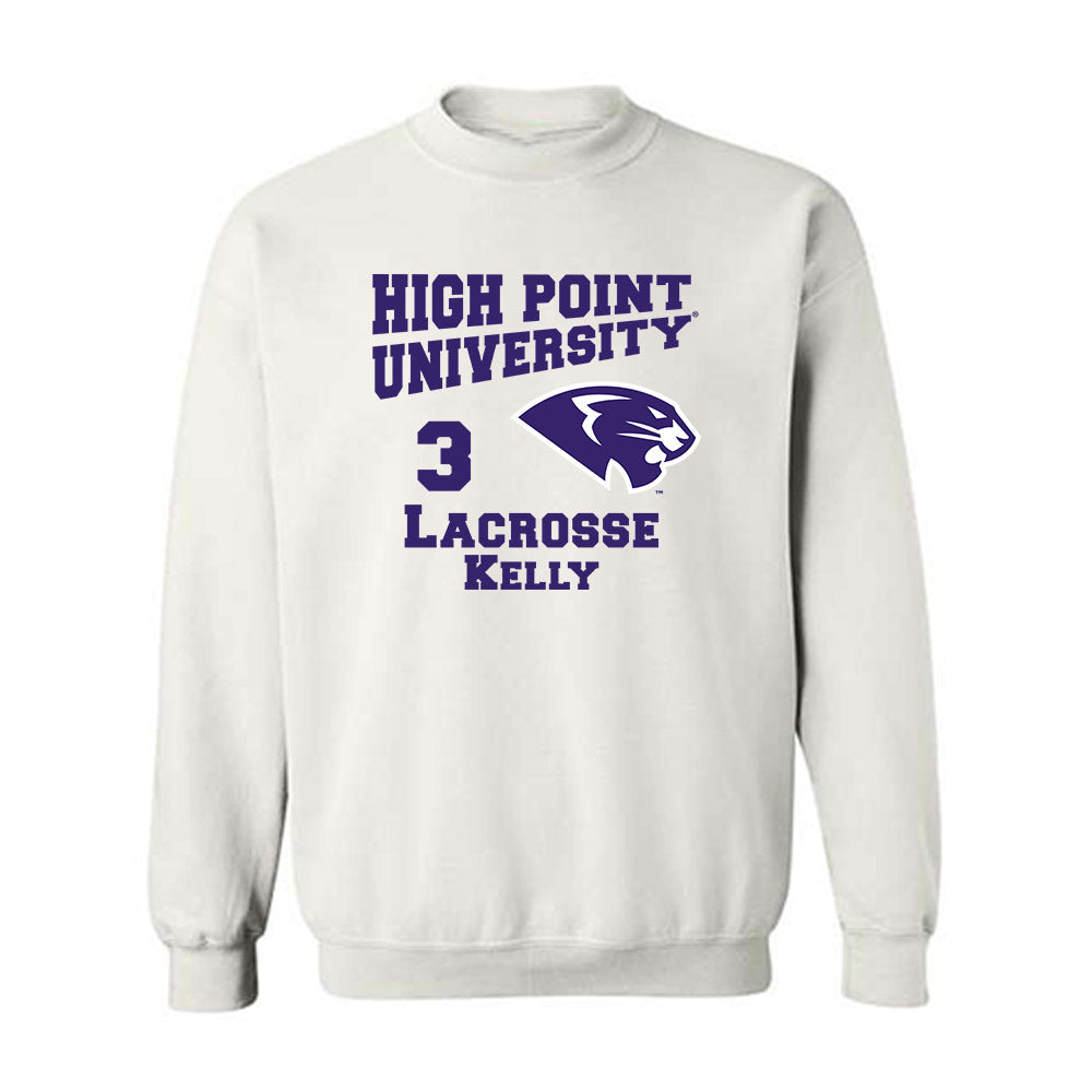 High Point - NCAA Women's Lacrosse : Mairin Kelly - Crewneck Sweatshirt-0