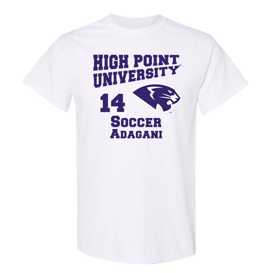 High Point - NCAA Men's Soccer : Prosper Adagani - T-Shirt-0