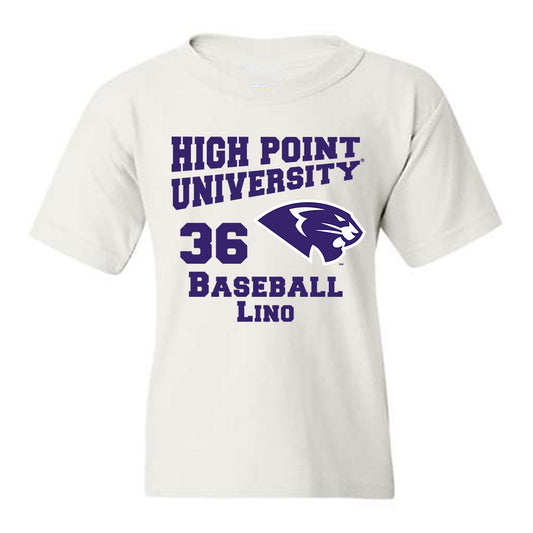 High Point - NCAA Baseball : Anthony Lino - Youth T-Shirt-0