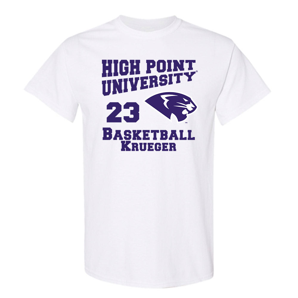High Point - NCAA Men's Basketball : Kasen Krueger - T-Shirt-0