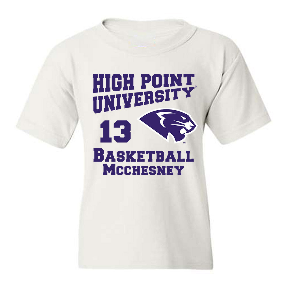 High Point - NCAA Men's Basketball : Liam Mcchesney - Youth T-Shirt-0