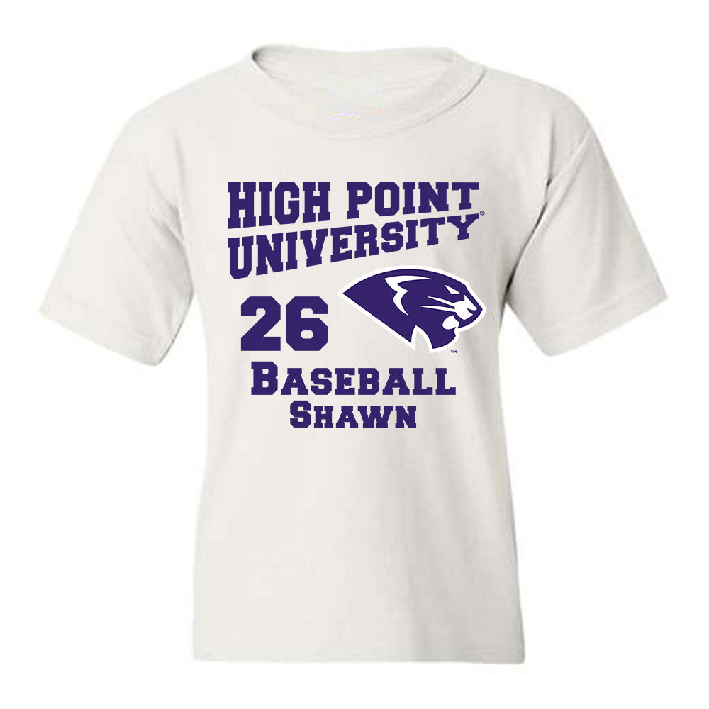 High Point - NCAA Baseball : Brody Shawn - Youth T-Shirt-0