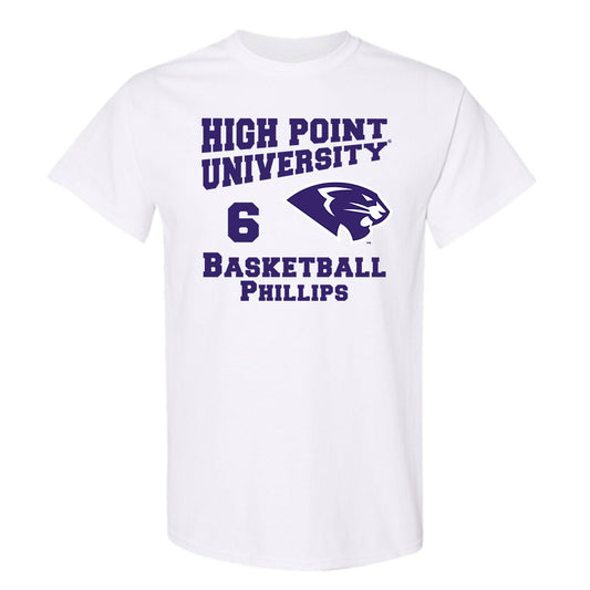 High Point - NCAA Women's Basketball : Dakota Phillips - T-Shirt-0