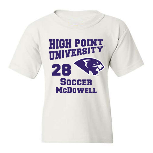 High Point - NCAA Men's Soccer : Jacob McDowell - Youth T-Shirt-0