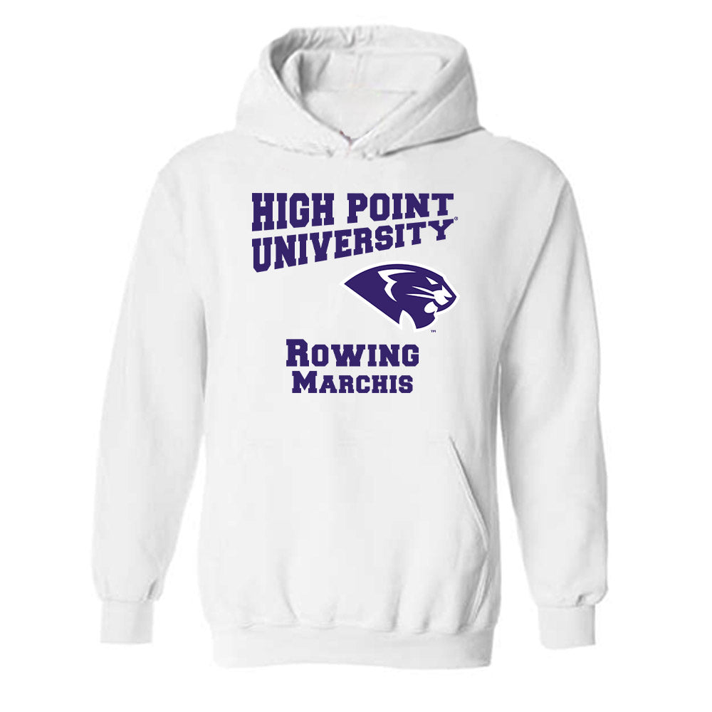 High Point - NCAA Women's Rowing : Caroline Marchis - Hooded Sweatshirt-0