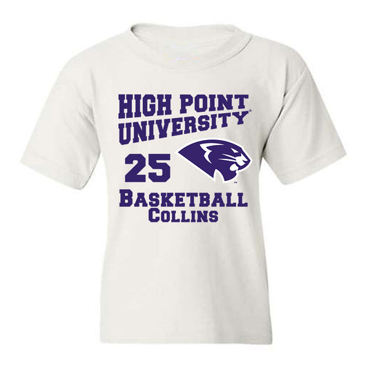 High Point - NCAA Women's Basketball : Aaliyah Collins - Youth T-Shirt-0