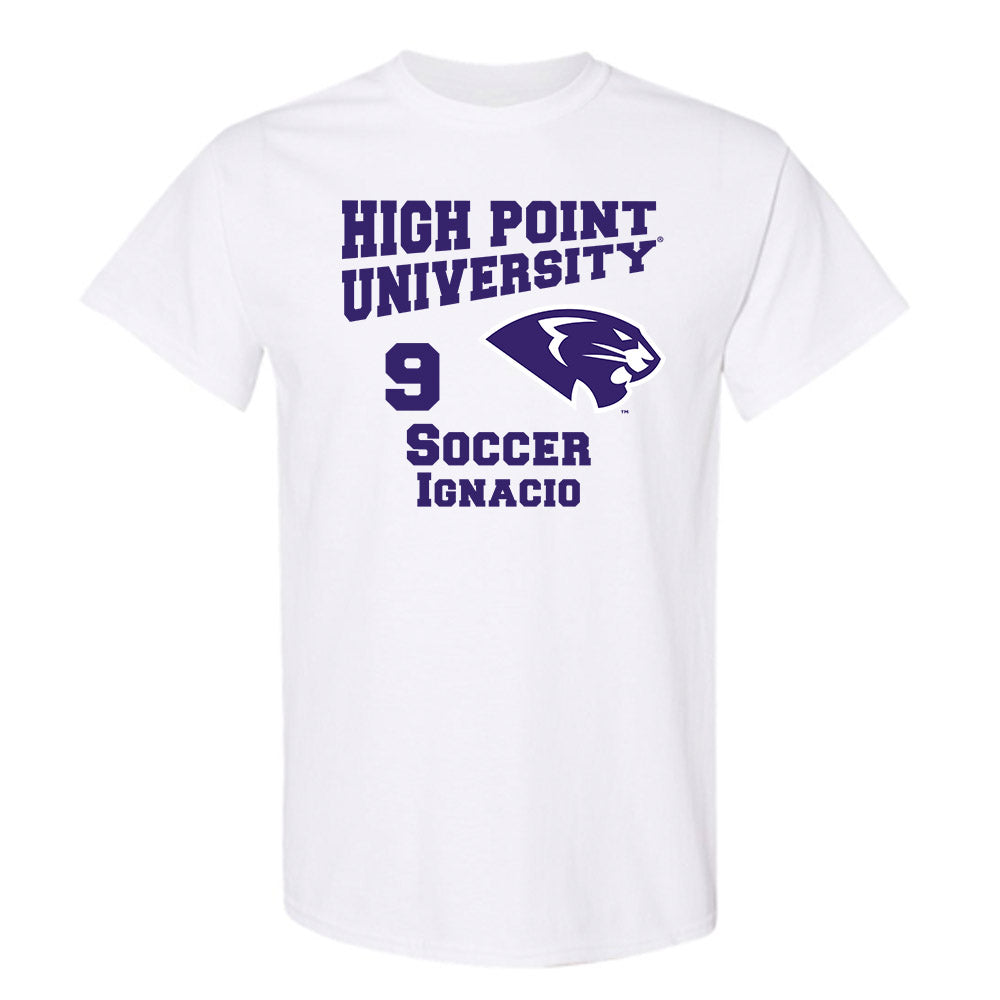 High Point - NCAA Men's Soccer : Kaya Ignacio - T-Shirt