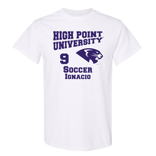 High Point - NCAA Men's Soccer : Kaya Ignacio - T-Shirt