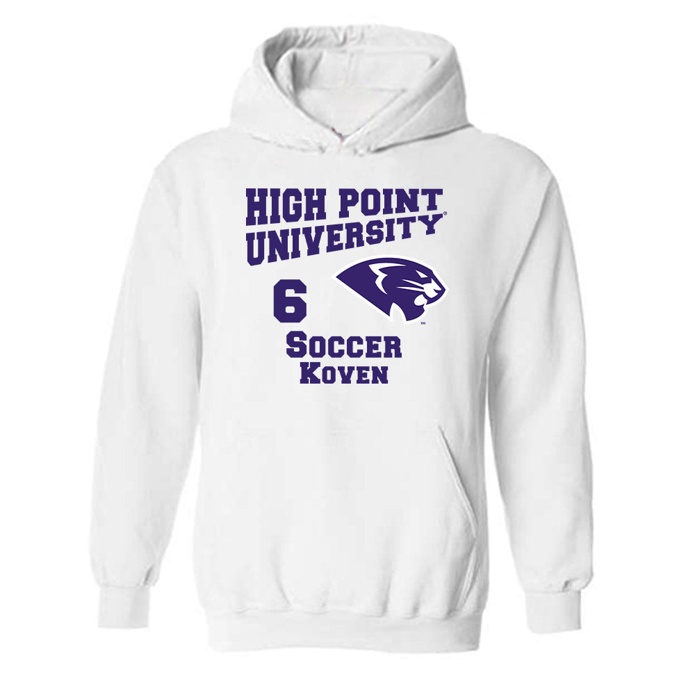 High Point - NCAA Men's Soccer : Koven Johnson - Hooded Sweatshirt-0