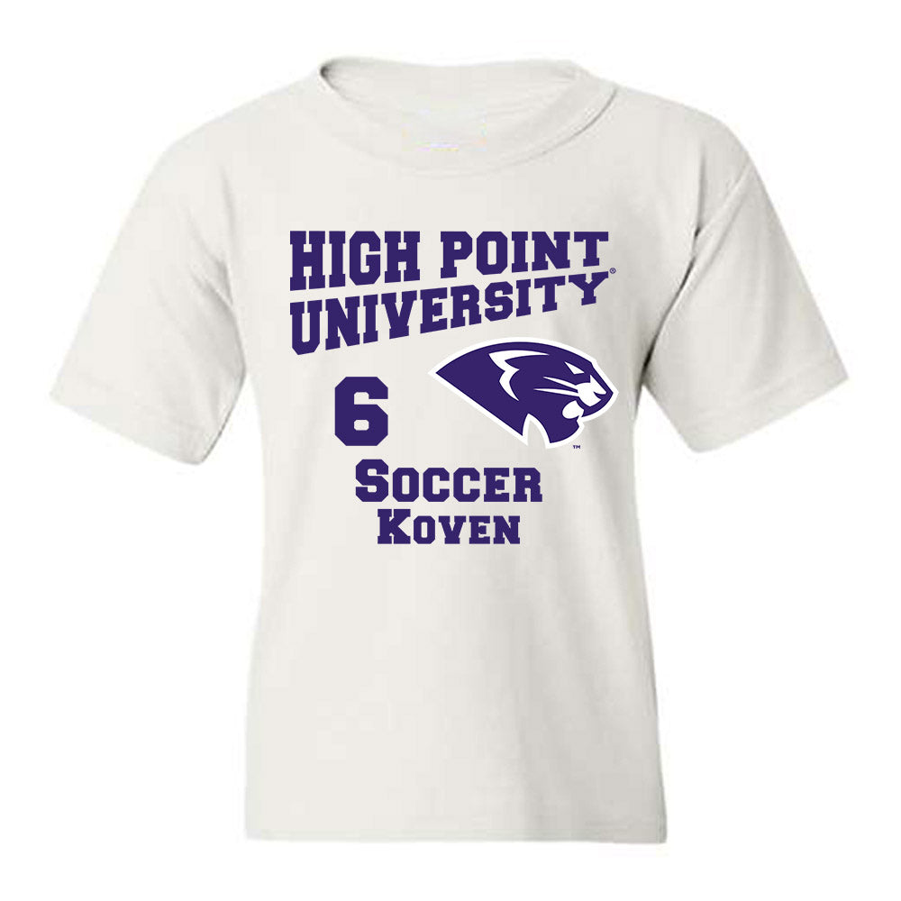 High Point - NCAA Men's Soccer : Koven Johnson - Youth T-Shirt-0