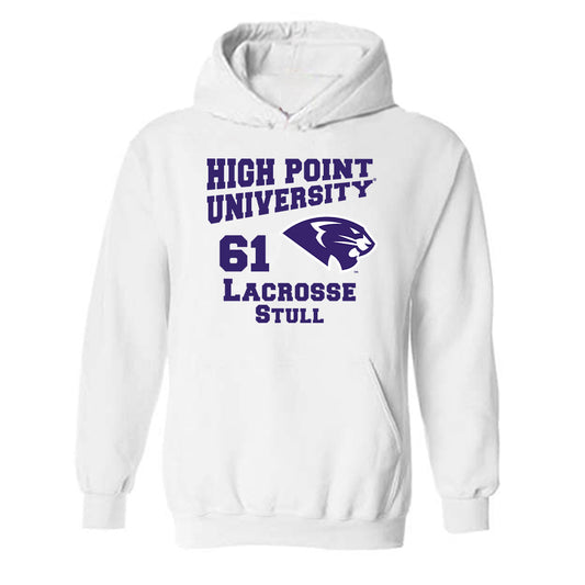 High Point - NCAA Men's Lacrosse : Asher Stull - Hooded Sweatshirt-0