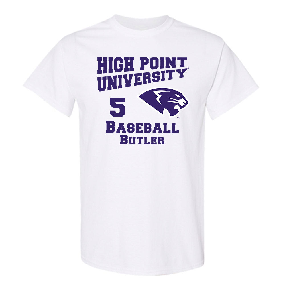 High Point - NCAA Baseball : Cordarius Butler - T-Shirt-0