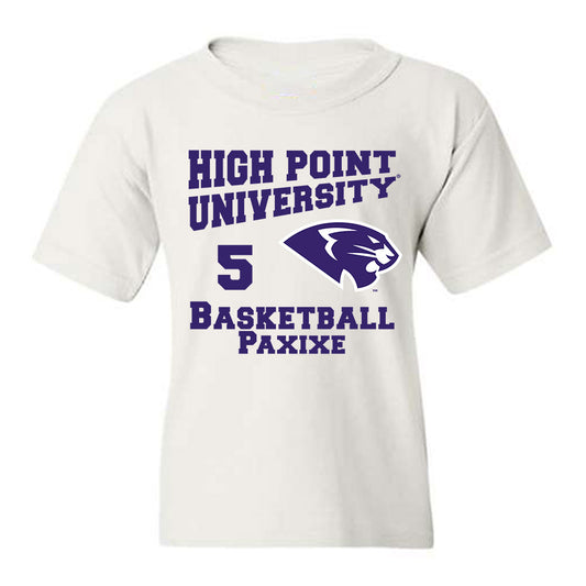 High Point - NCAA Women's Basketball : Chana Paxixe - Youth T-Shirt-0