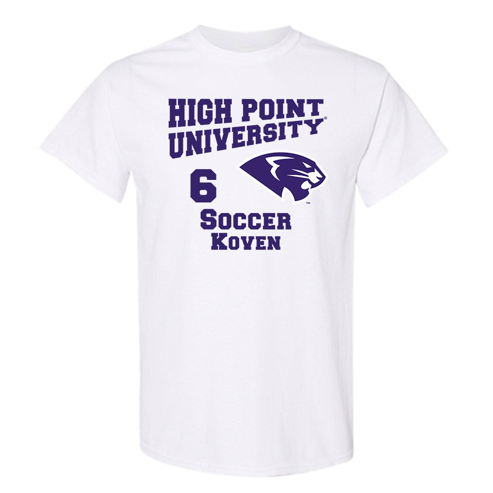 High Point - NCAA Men's Soccer : Koven Johnson - T-Shirt-0