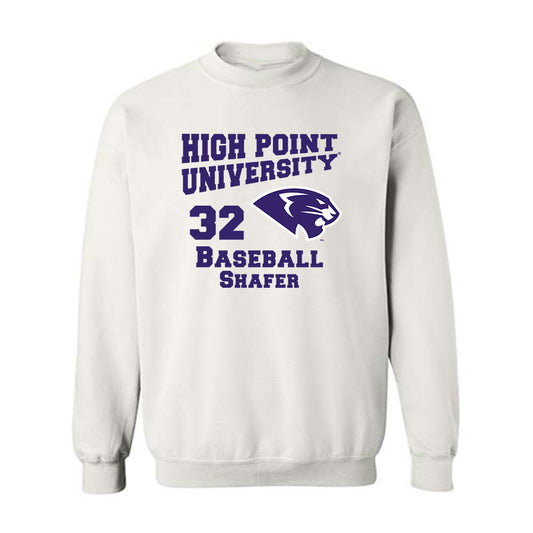 High Point - NCAA Baseball : Tyler Shafer - Crewneck Sweatshirt-0
